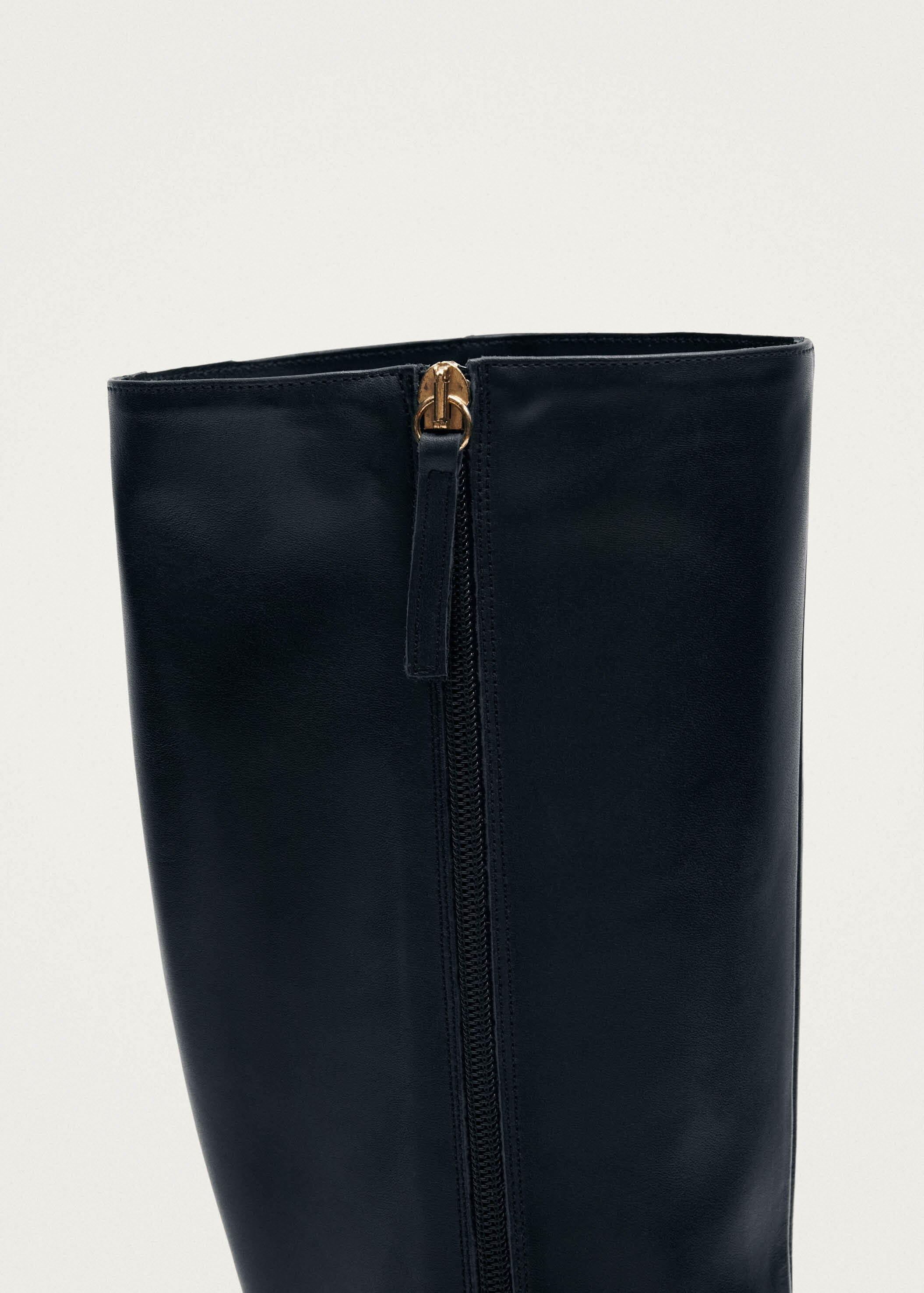 East Black Leather Boots - Image 7