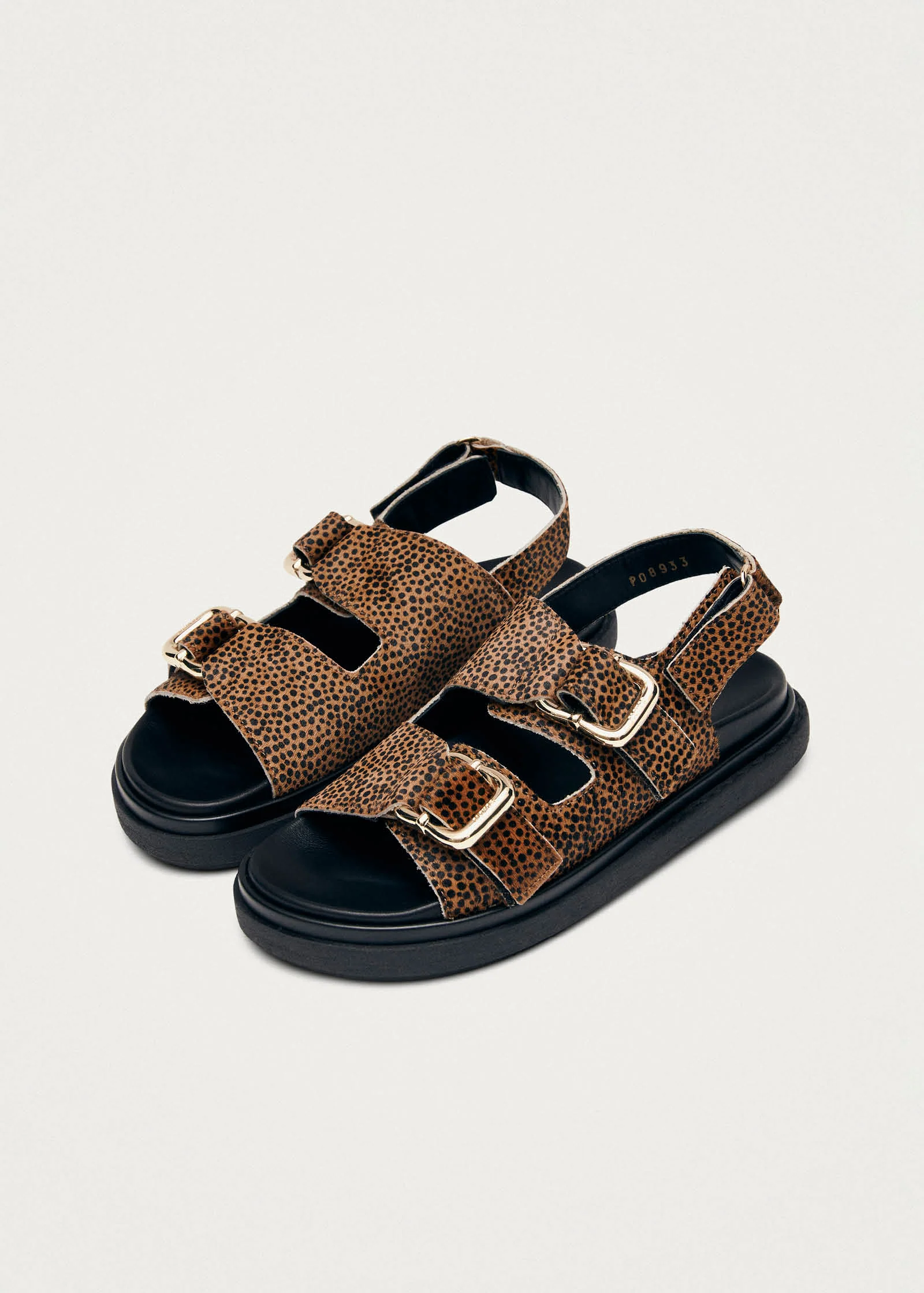 Harper Soft Tan Leather Sandals - Image 7