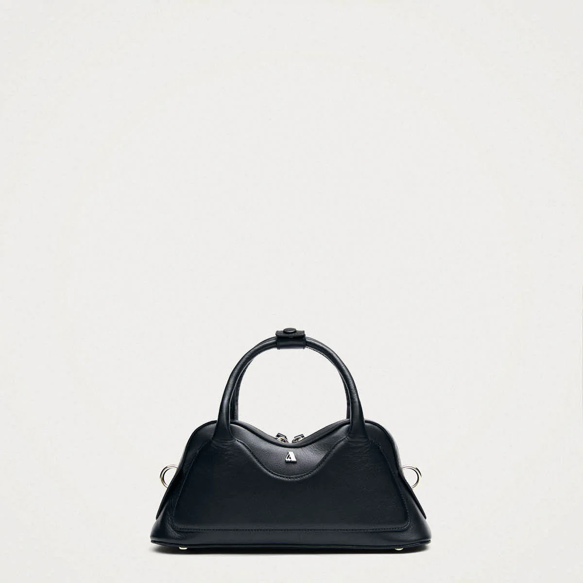 Hilma Mini Black Leather Bag - Image 3