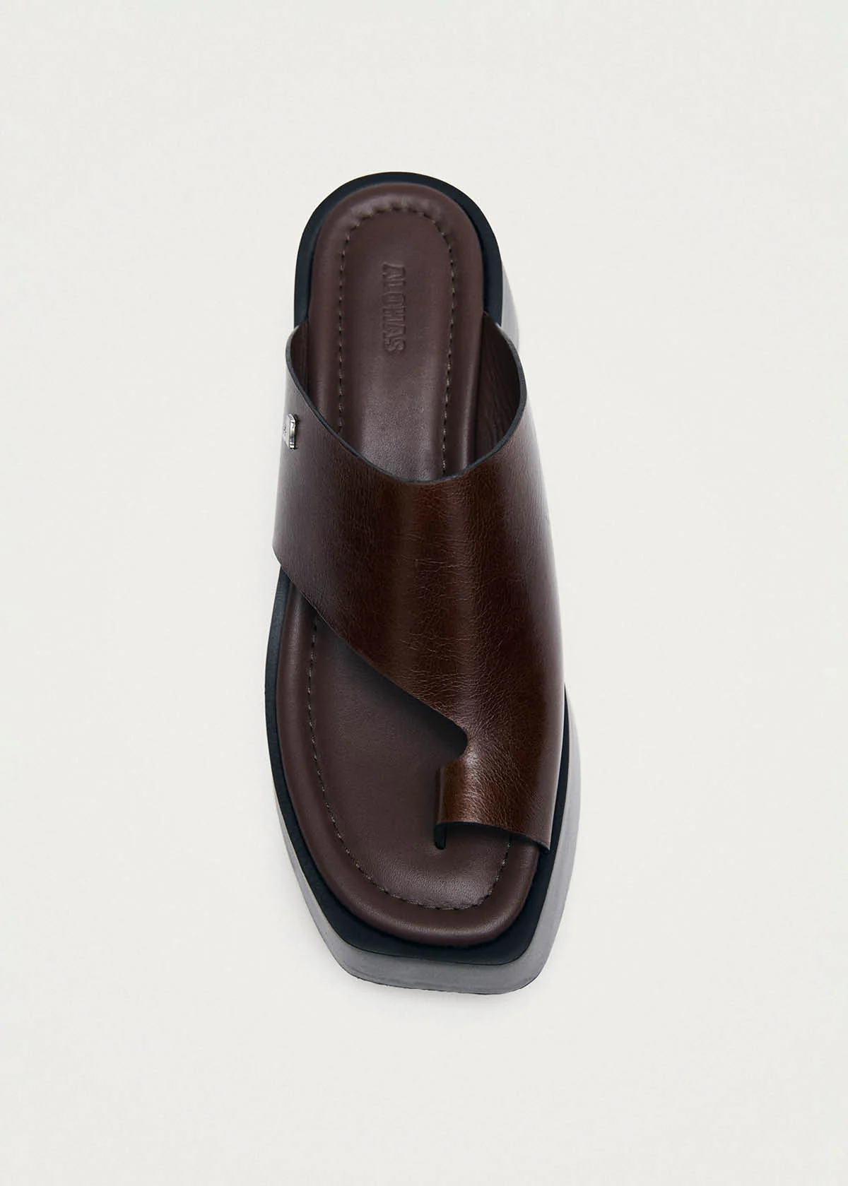 Nova Rift Brown Leather Sandals - Image 5
