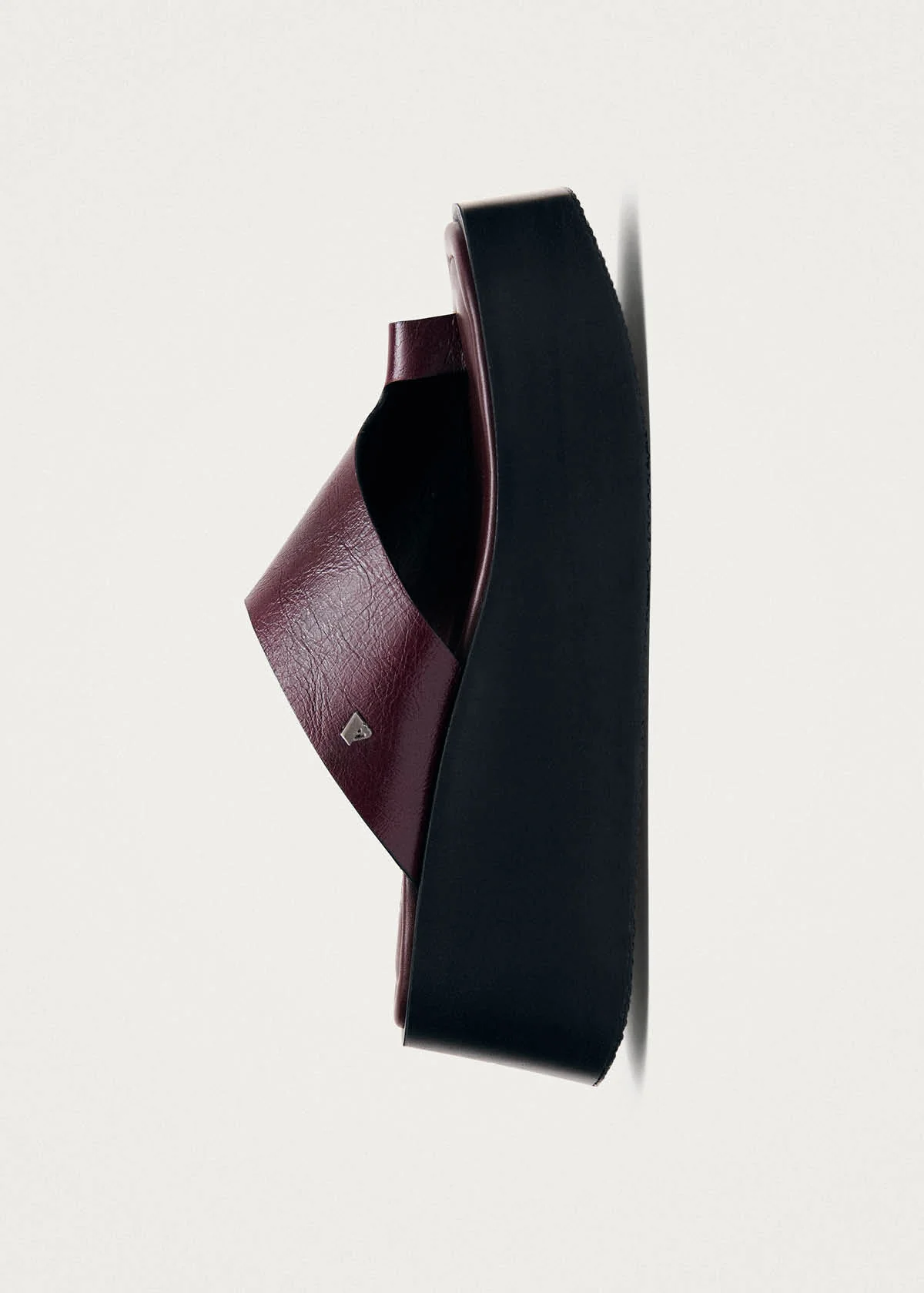 Nova Rift Burgundy Leather Sandals - Image 4