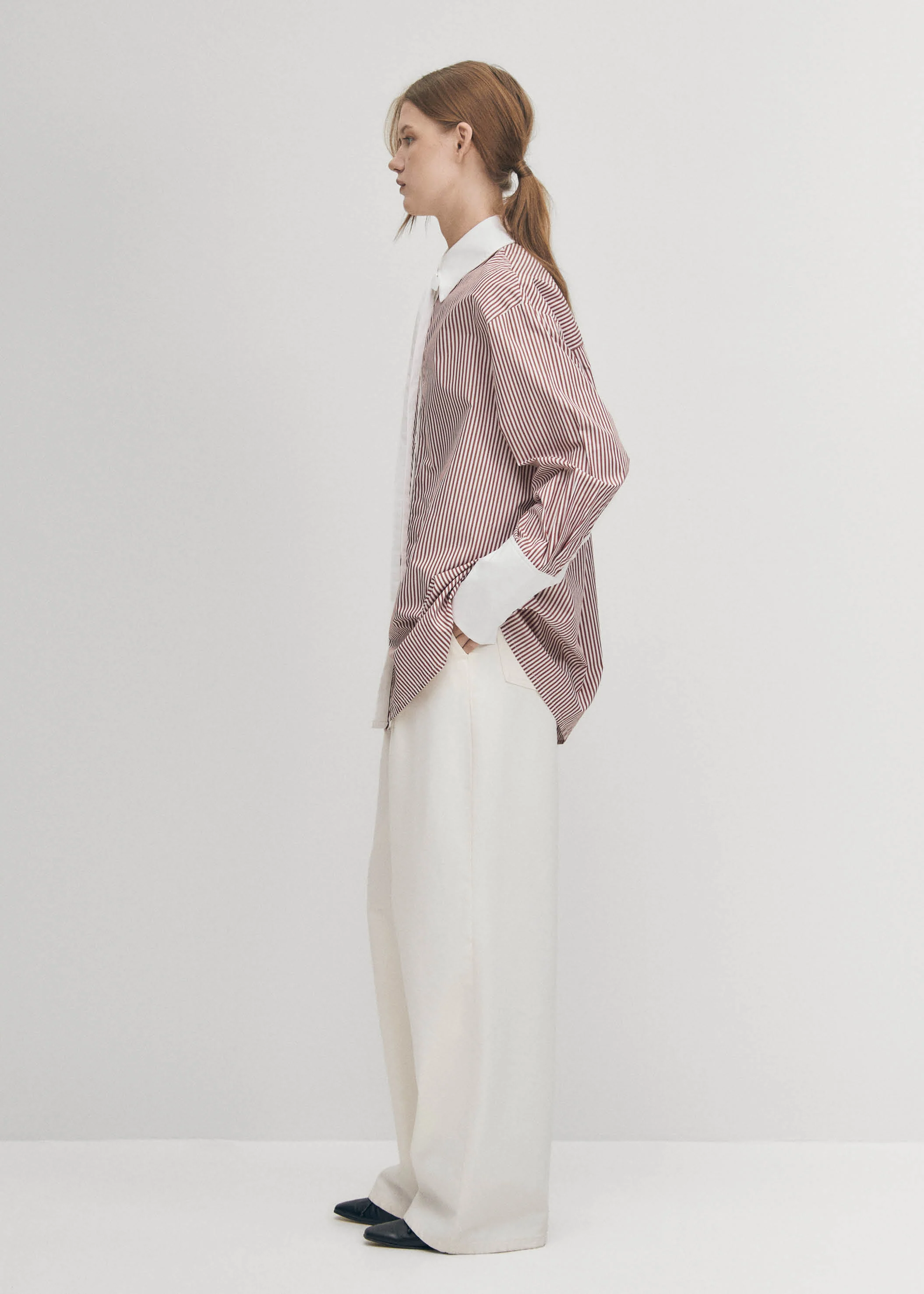 Sempe Red Stripes Shirt - Image 5