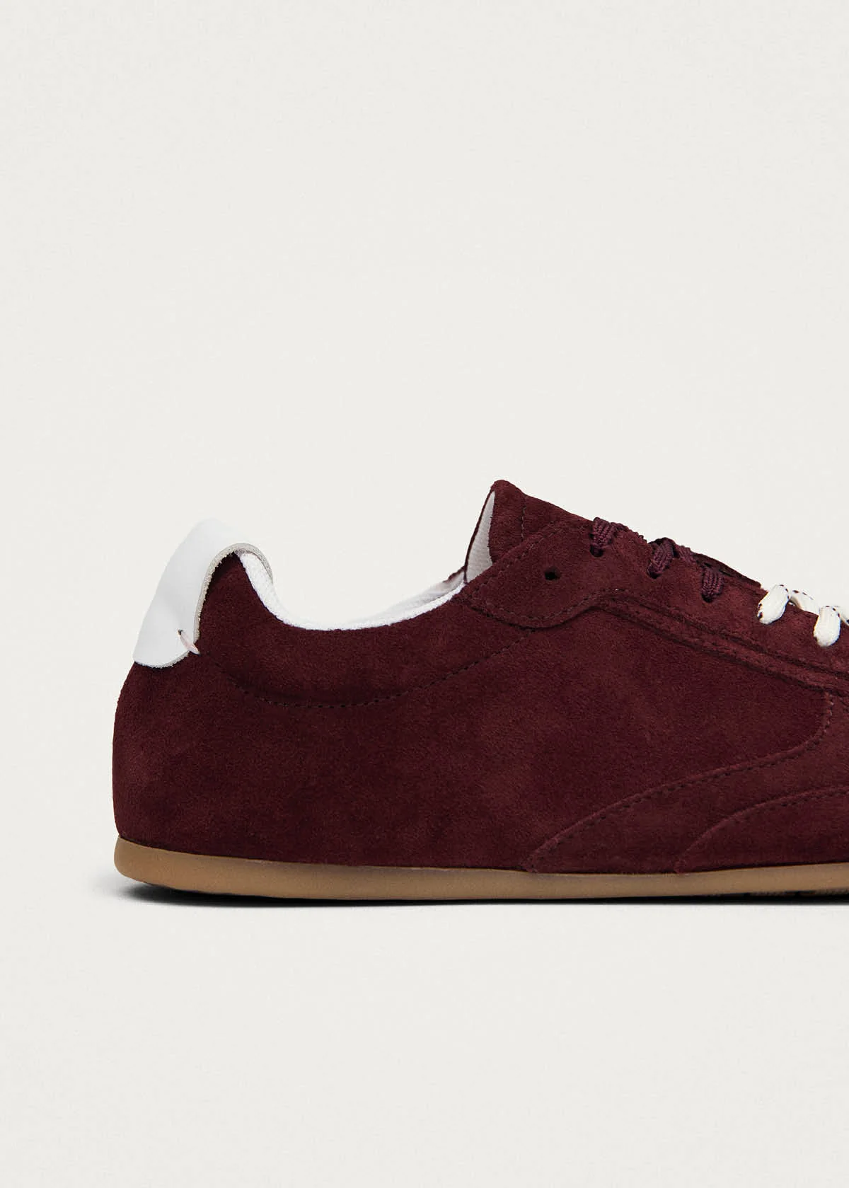 Tb.24 Suede Burgundy Leather Sneakers - Image 8