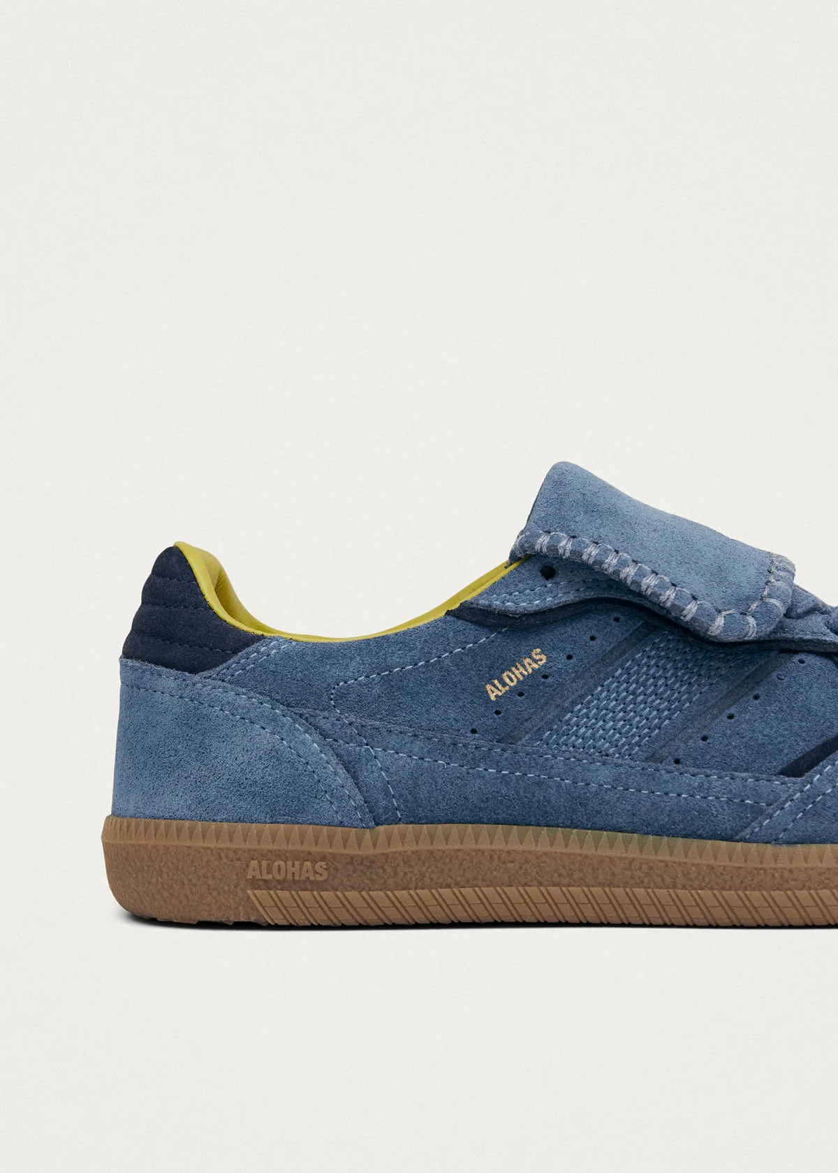 Tb.490 Club Suede Blue Leather Sneakers - Image 7