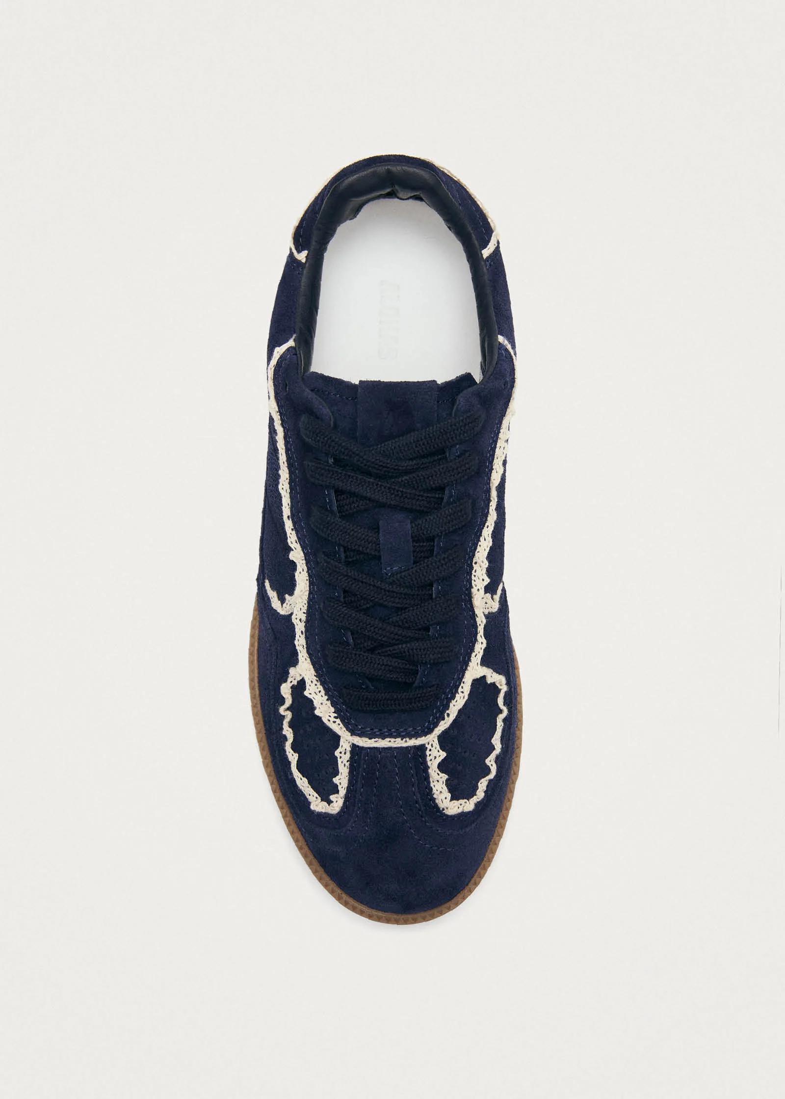 Tb.490 Crochet Navy Leather Sneakers - Image 5