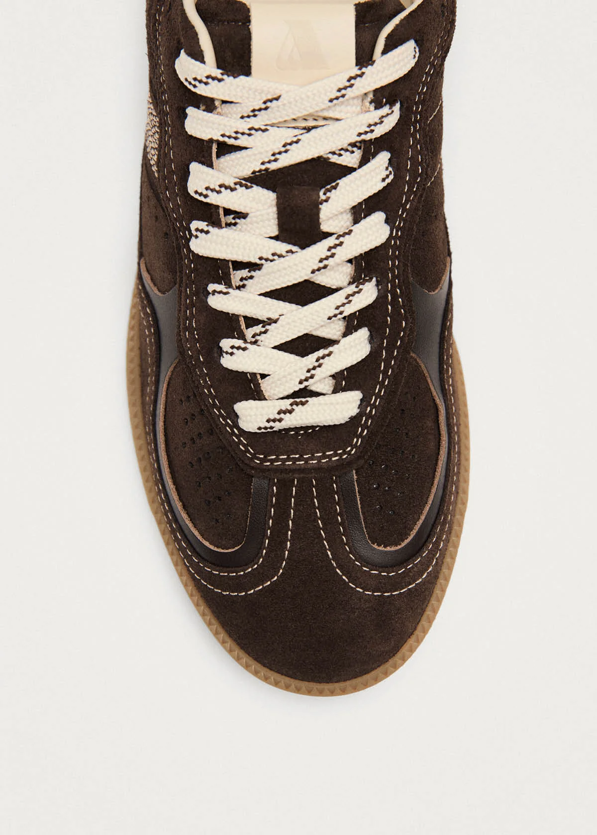 Tb.490 Rife Chocolate Cream Leather Sneakers - Image 6