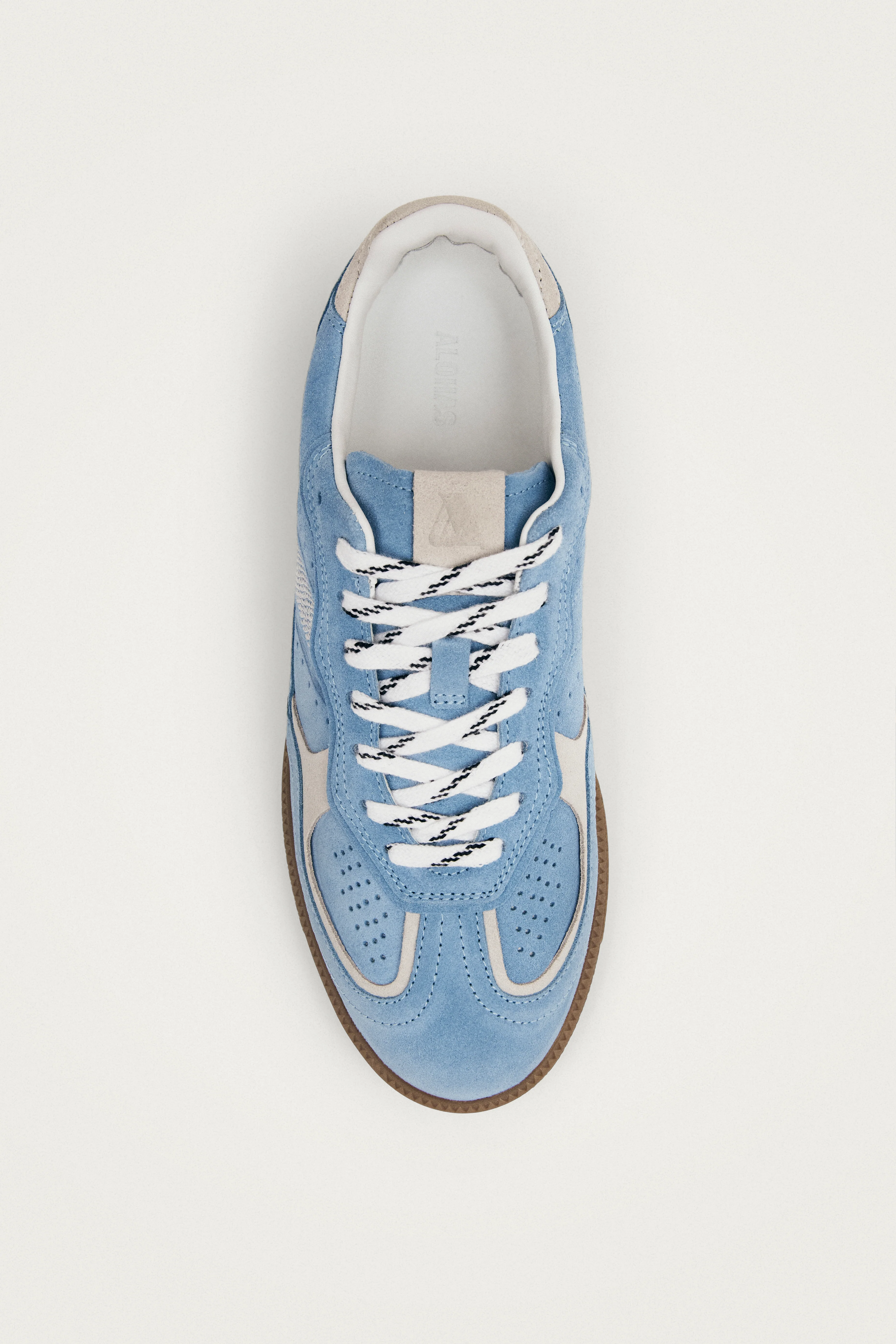 Tb.490 Rife Cornflower Blue Cream Leather Sneakers - Image 5