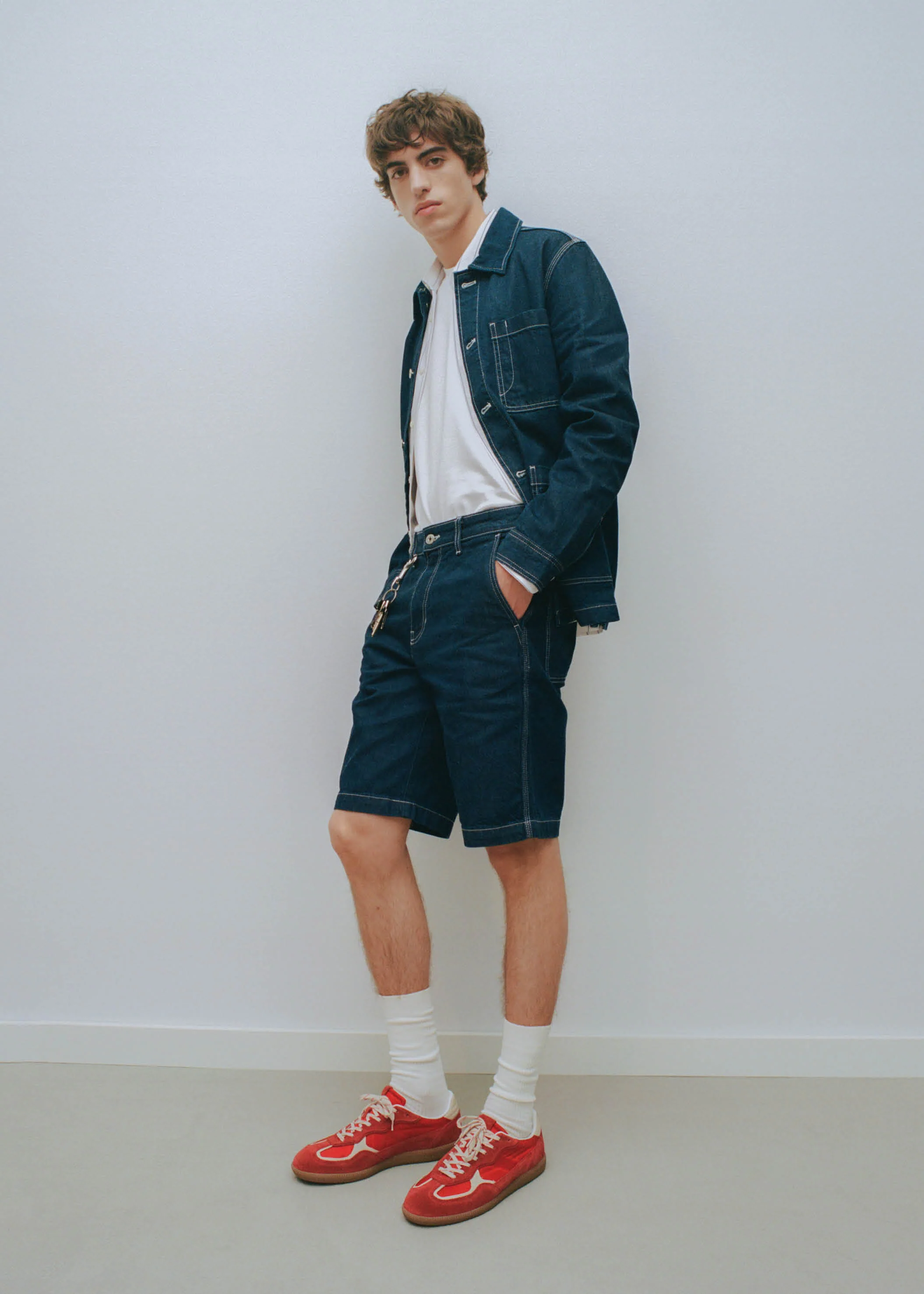 Tb.490 Rife Sheen Red Leather Sneakers - Image 8