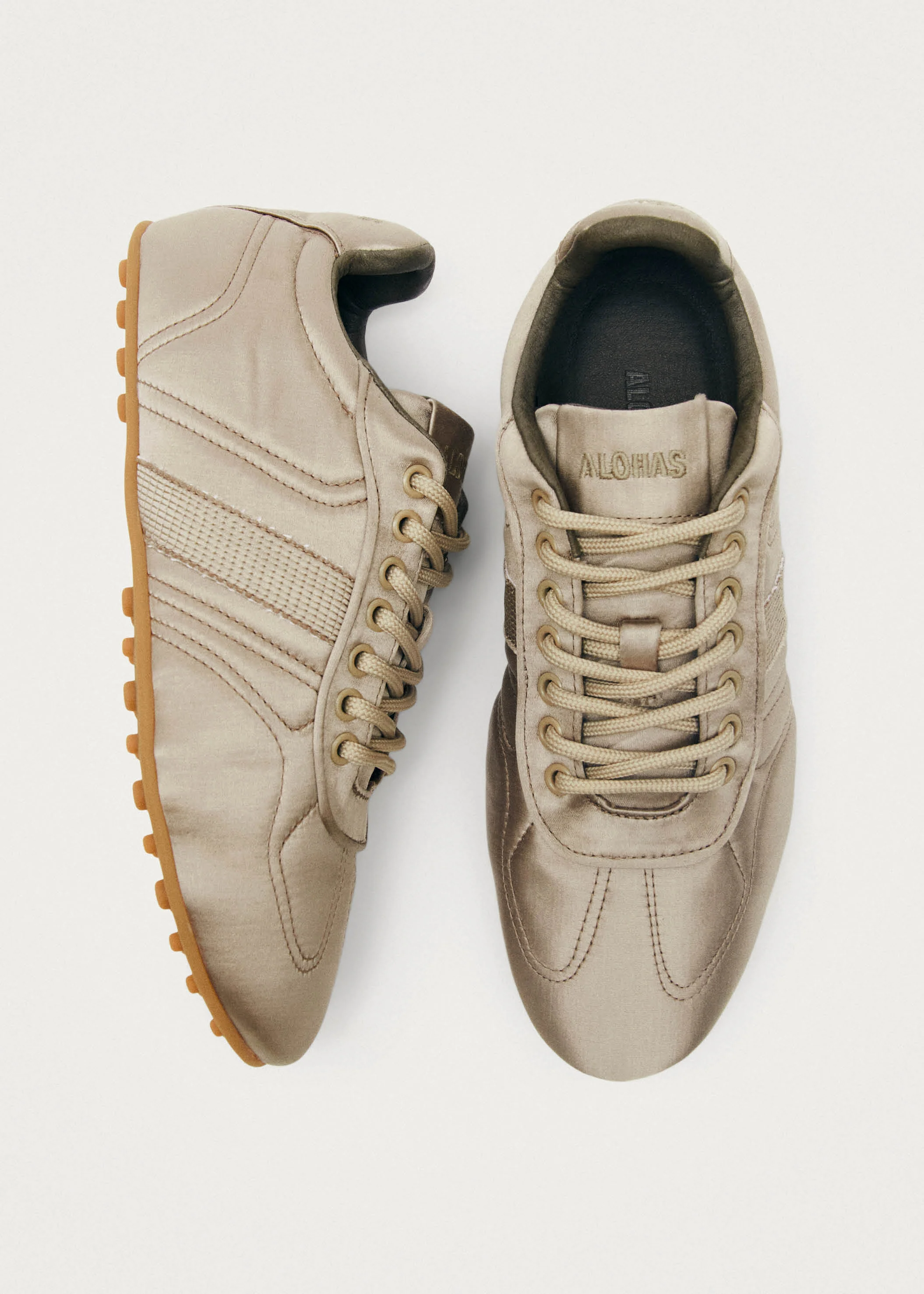 Tb.69 Rife Sheen Taupe Vegan Sneakers - Image 4